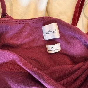 Wilfred Burgundy Camisole